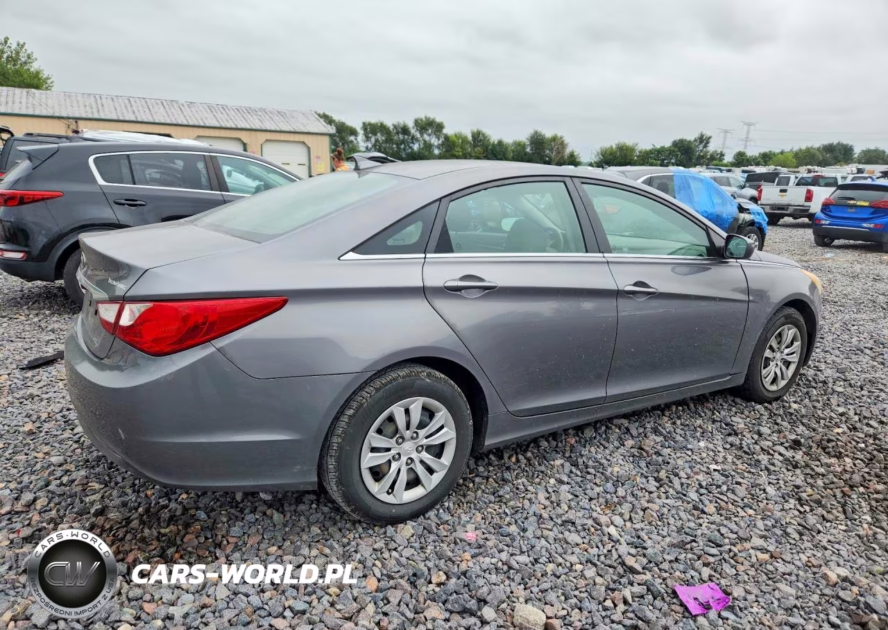 2012 Hyundai Sonata Gls VIN:5NPEB4AC7CH329687 - 3