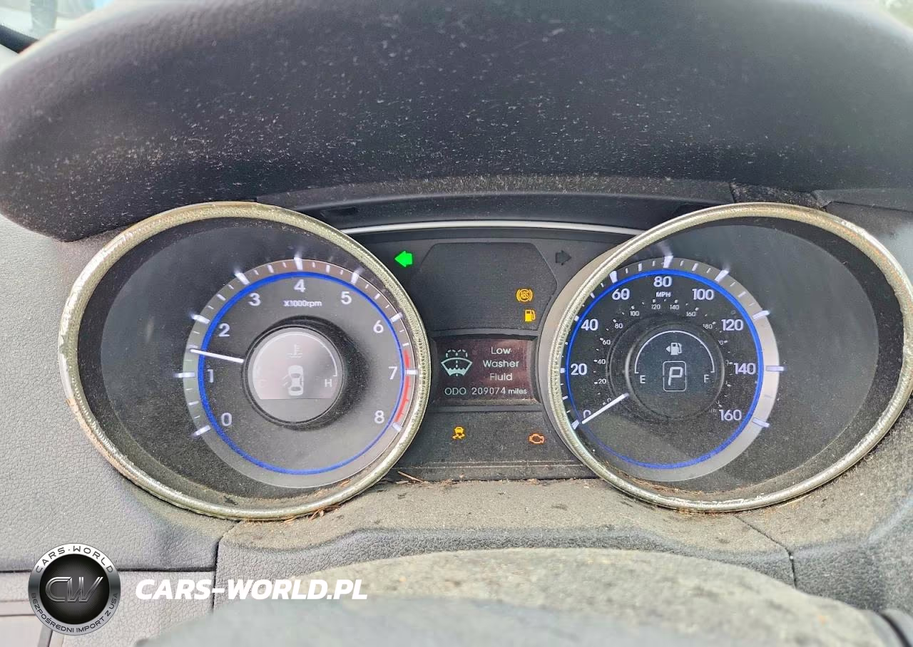 2012 Hyundai Sonata Gls VIN:5NPEB4AC7CH329687 - 9