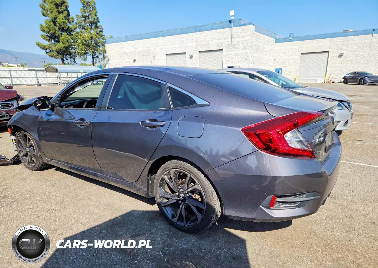 2019 Honda Civic Sport VIN:2HGFC2F87KH604039 - 2