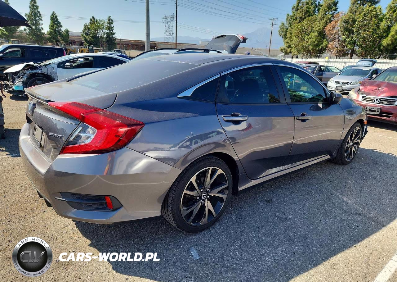 2019 Honda Civic Sport VIN:2HGFC2F87KH604039 - 3