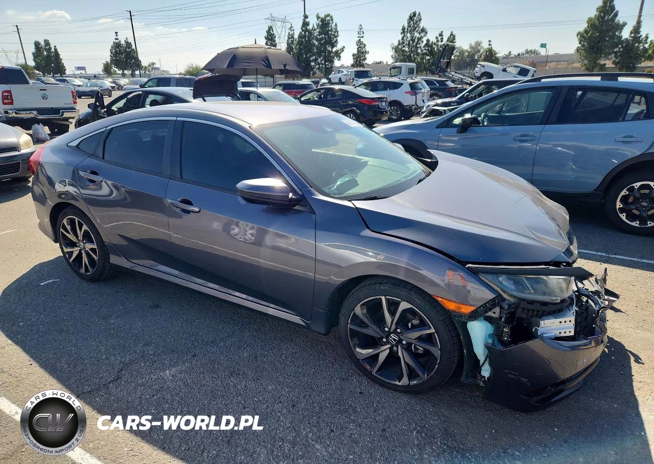 2019 Honda Civic Sport VIN:2HGFC2F87KH604039 - 4