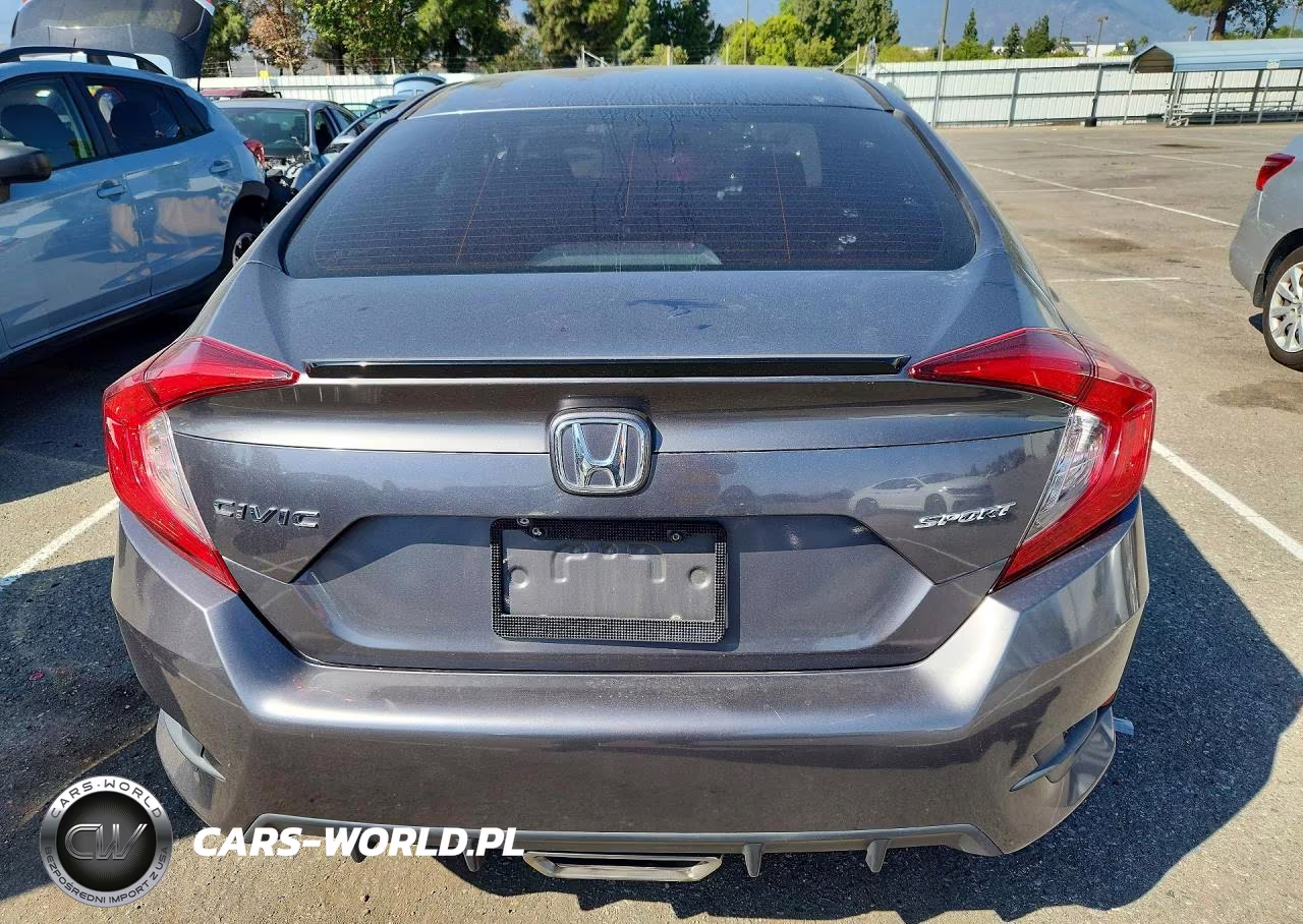 2019 Honda Civic Sport VIN:2HGFC2F87KH604039 - 6