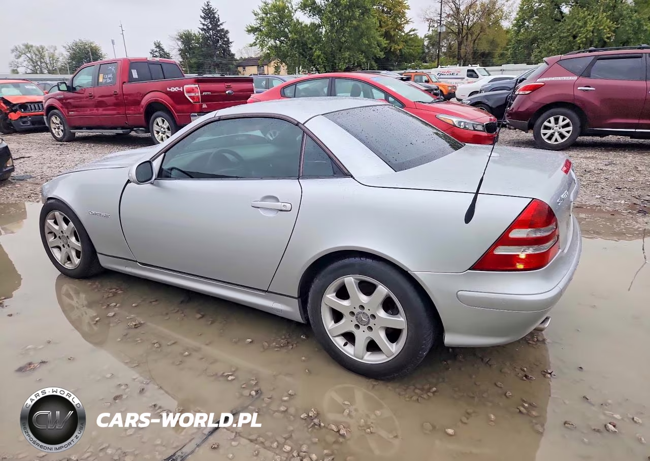2001 Mercedes-Benz Slk 230 Kompressor VIN:WDBKK49F71F228642 - 2