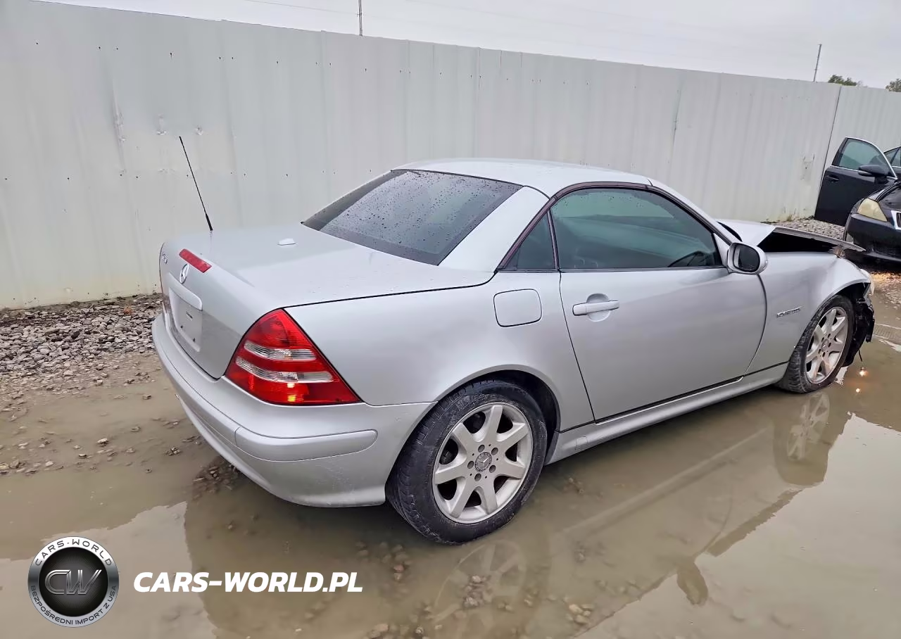 2001 Mercedes-Benz Slk 230 Kompressor VIN:WDBKK49F71F228642 - 3