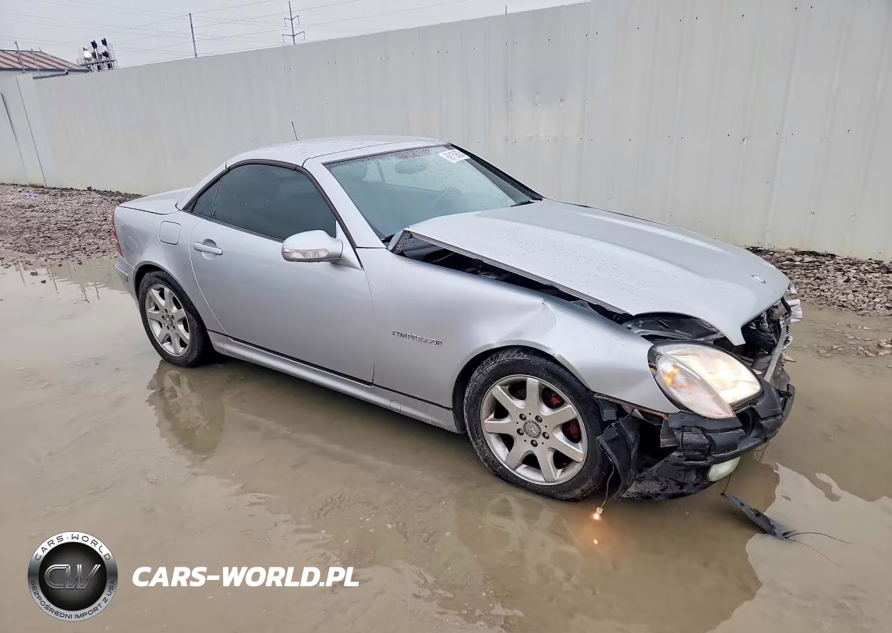 2001 Mercedes-Benz Slk 230 Kompressor VIN:WDBKK49F71F228642 - 4