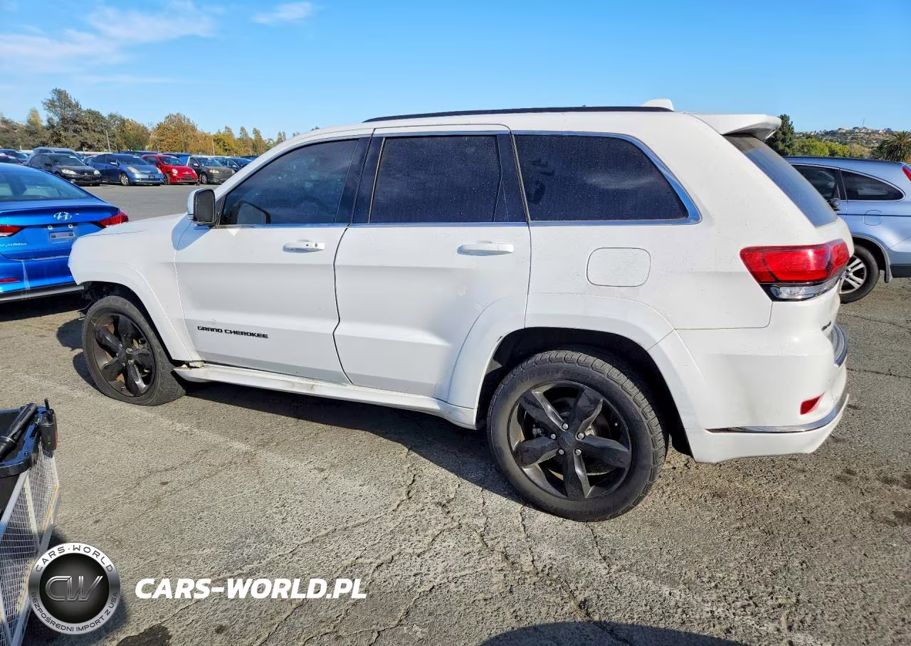 2015 Jeep Grand Cherokee Overland VIN:1C4RJFCG4FC110962 - 2