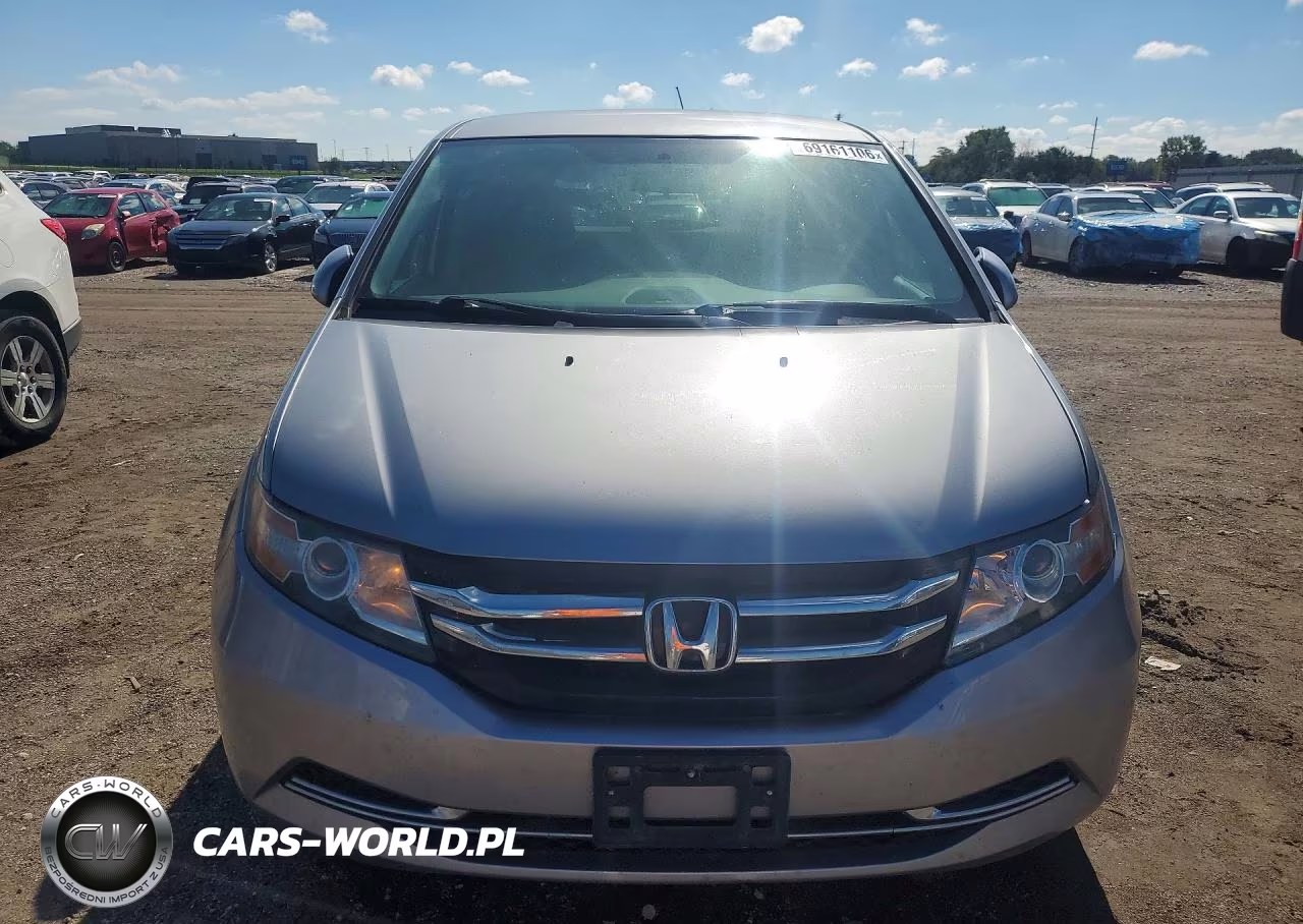 2017 Honda Odyssey Se VIN:5FNRL5H36HB022012 - 5