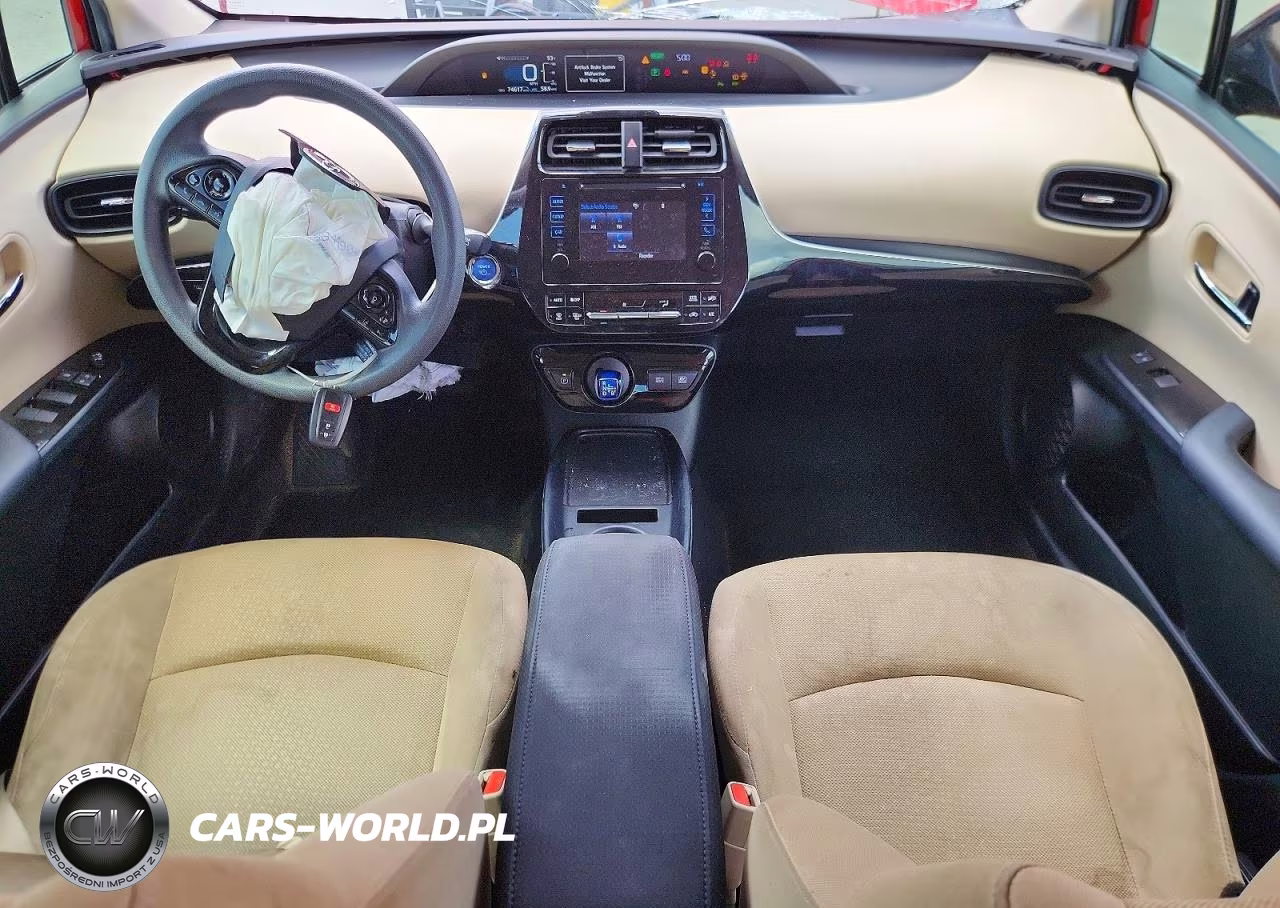 2019 Toyota Prius Le VIN:JTDKARFU8K3077379 - 8