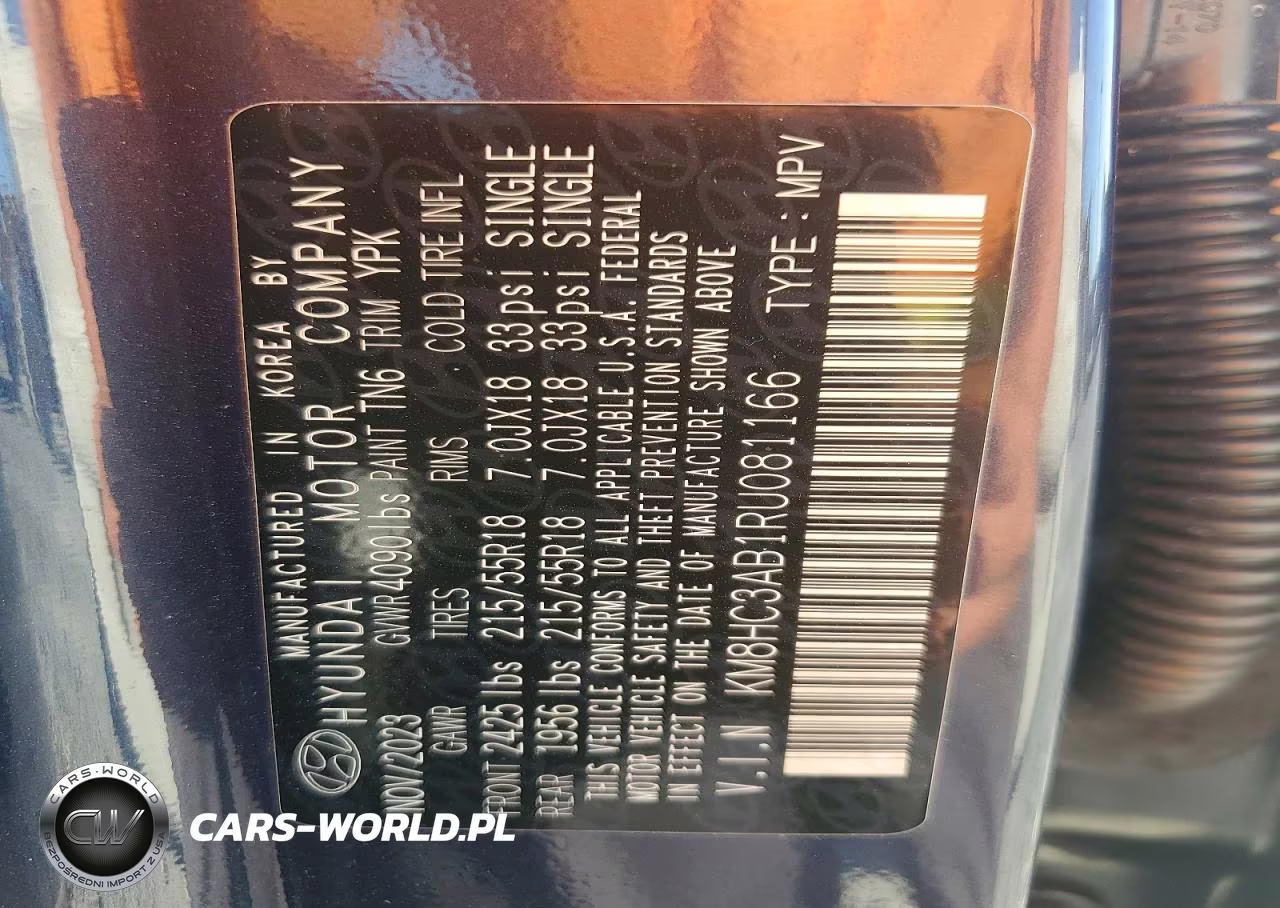 2024 Hyundai Kona Sel VIN:KM8HC3AB1RU081166 - 13