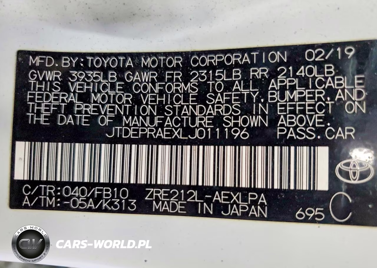 2020 Toyota Corolla Le VIN:JTDEPRAEXLJ011196 - 12
