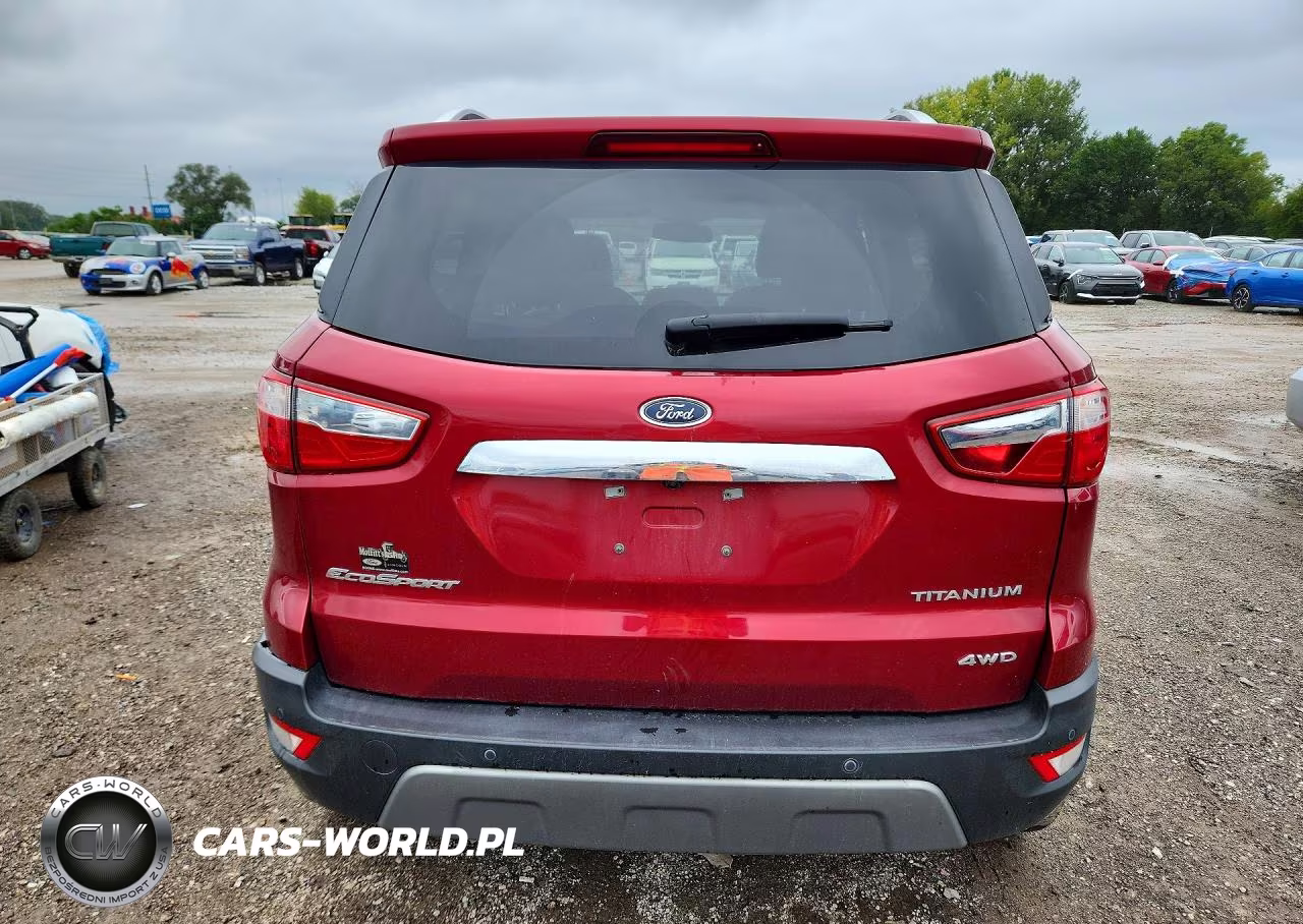 2018 Ford Ecosport Titanium VIN:MAJ6P1WL3JC235172 - 6