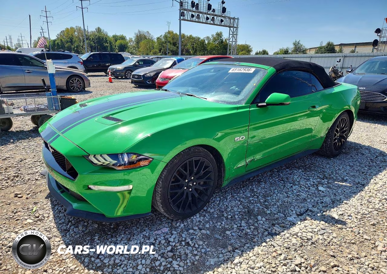 2019 Ford Mustang Gt VIN:1FATP8FF9K5186877 - 1