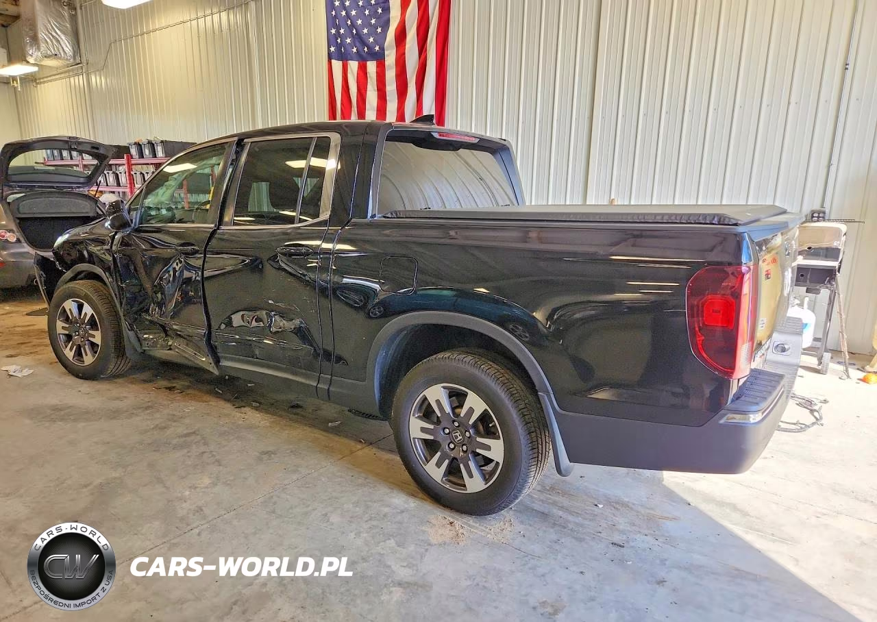 2017 Honda Ridgeline Rtl VIN:5FPYK3F61HB018747 - 2