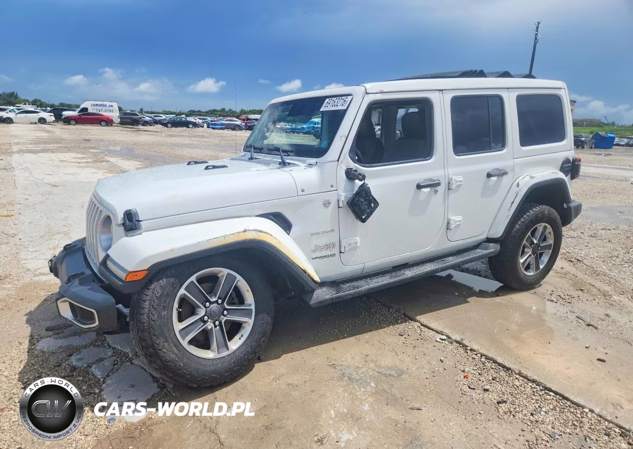 2021 Jeep Wrangler Unlimited Sahara VIN:1C4HJXEGXMW501558 - 1