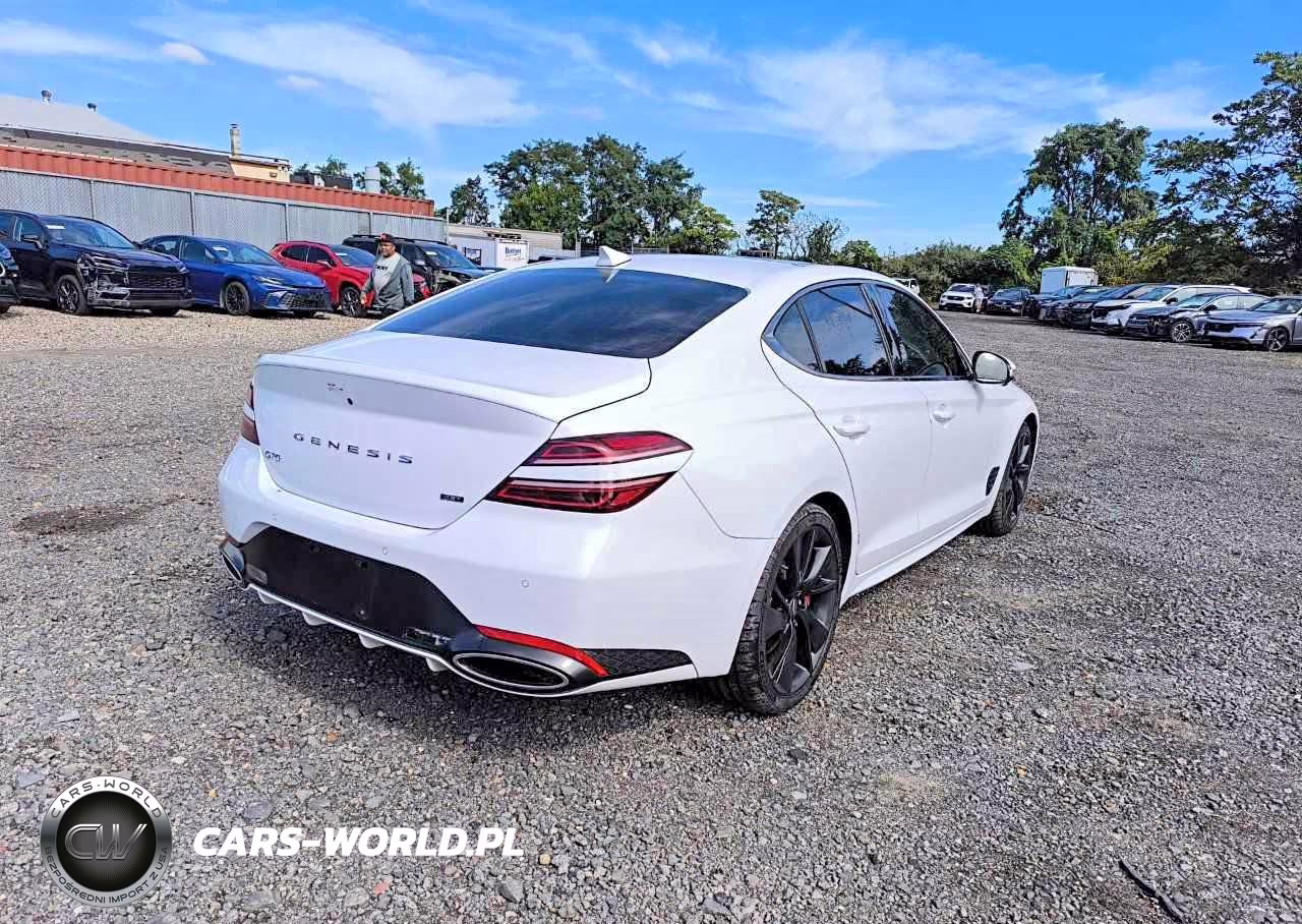 2023 Genesis G70 3.3T Standard VIN:KMTG54TE6PU135583 - 4