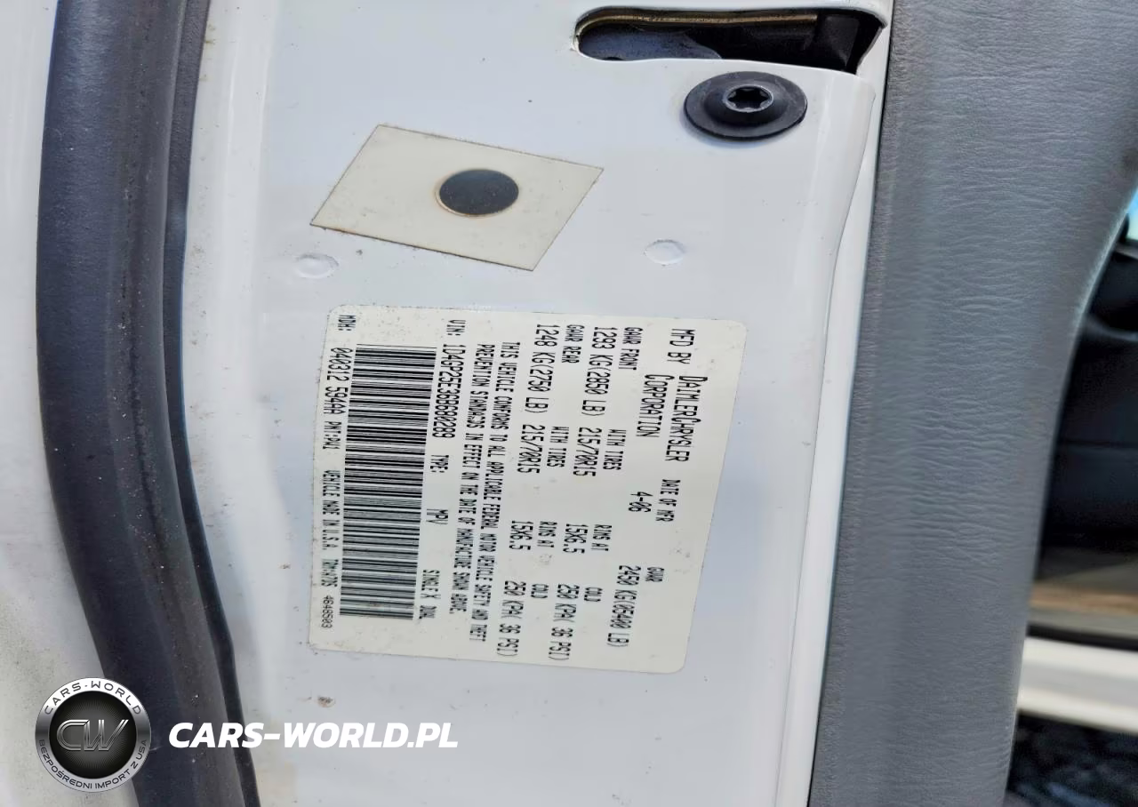 2006 Dodge Caravan Se VIN:1D4GP25E36B680289 - 13