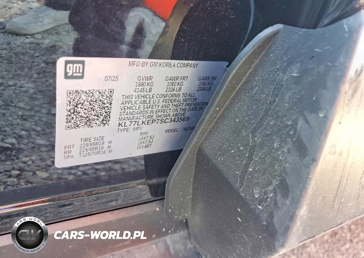 2025 Chevrolet Trax Activ VIN:KL77LKEP7SC343569 - 12