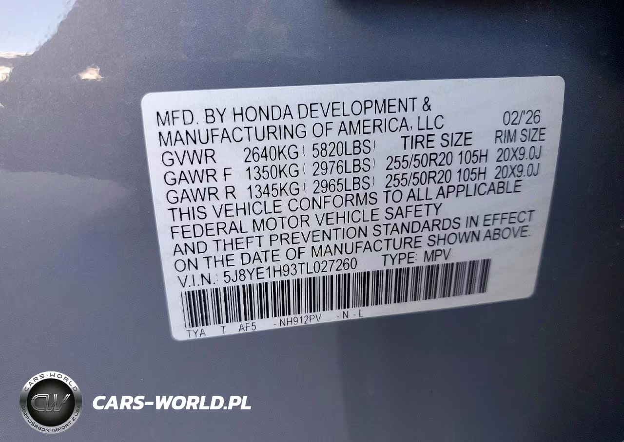 2026 Acura Mdx A-Spec Advance VIN:5J8YE1H93TL027260 - 13
