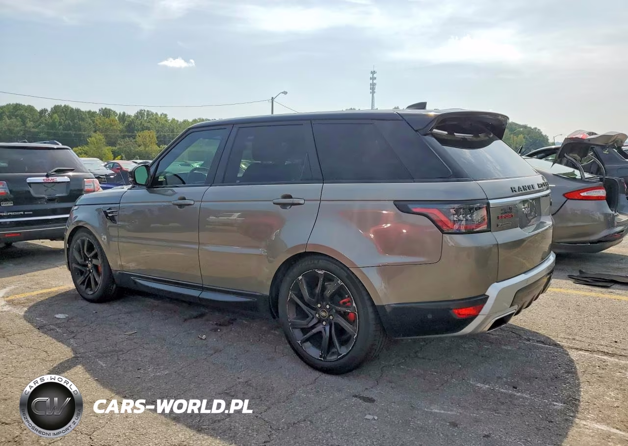 2019 Land Rover Range Rover Sport Hse VIN:SALWR2RV9KA831531 - 2