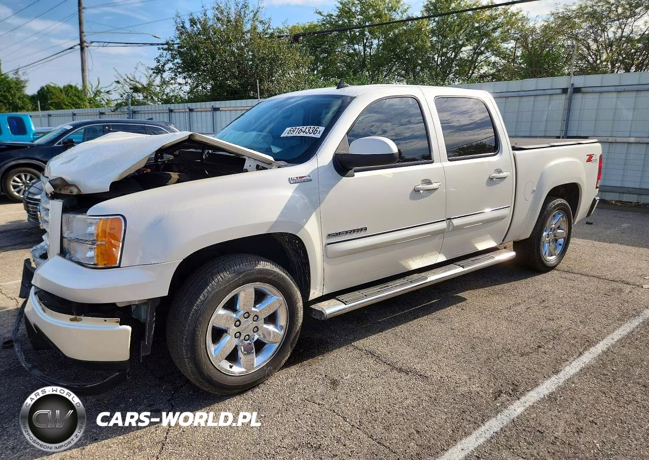 2013 GMC Sierra K1500 Slt VIN:3GTP2WE79DG305192 - 1