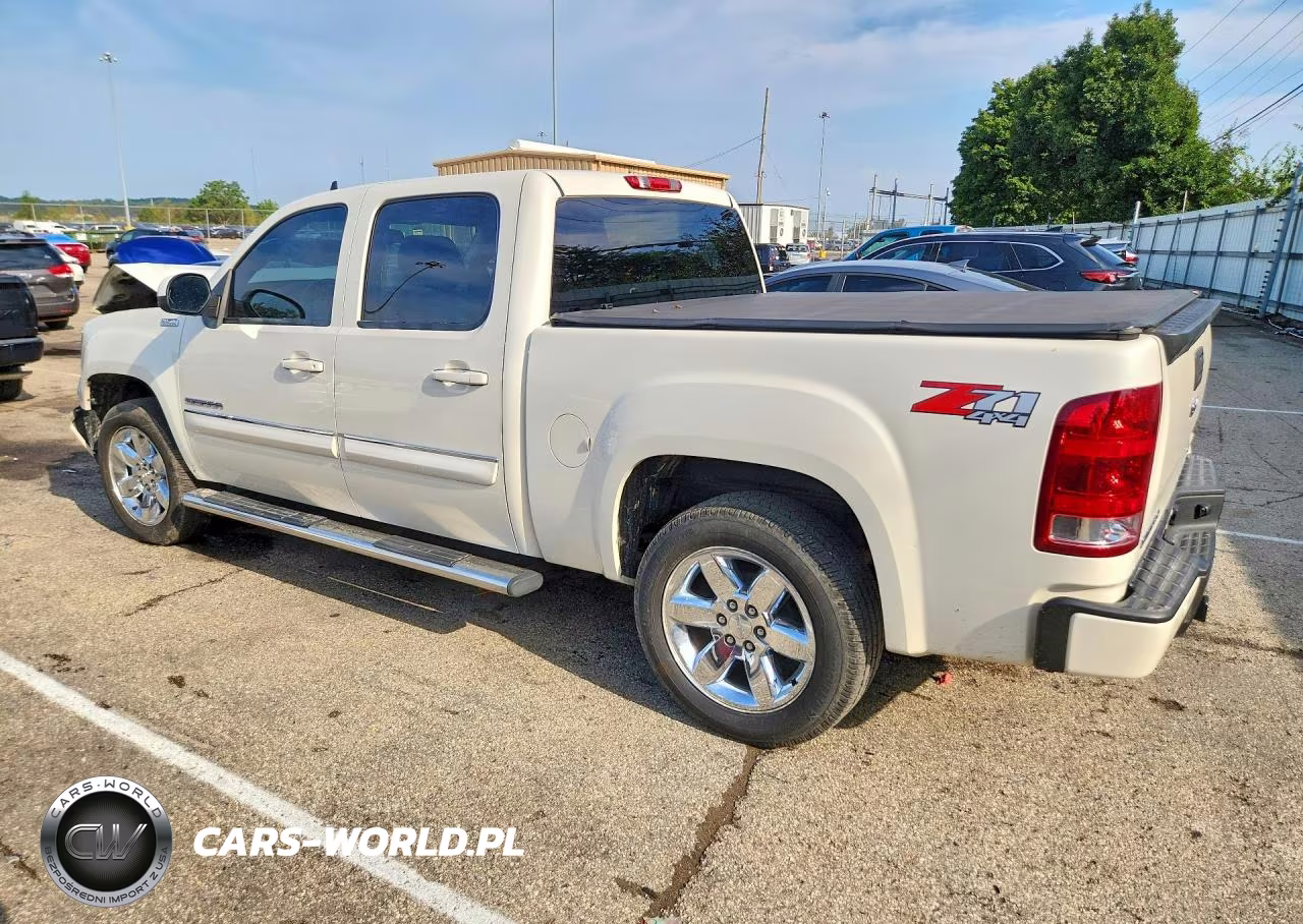2013 GMC Sierra K1500 Slt VIN:3GTP2WE79DG305192 - 2