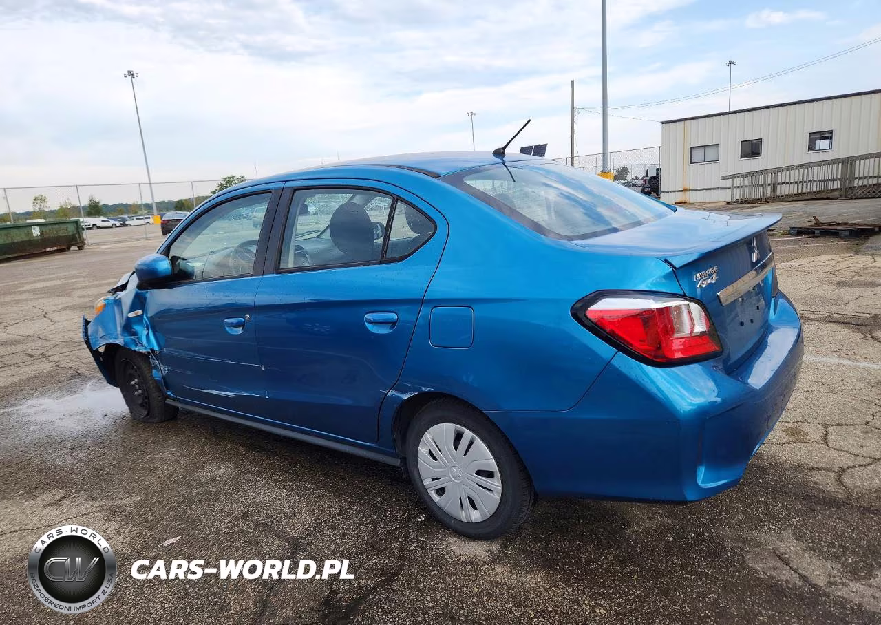 2021 Mitsubishi Mirage G4 Es VIN:ML32FUFJ2MHF00592 - 2