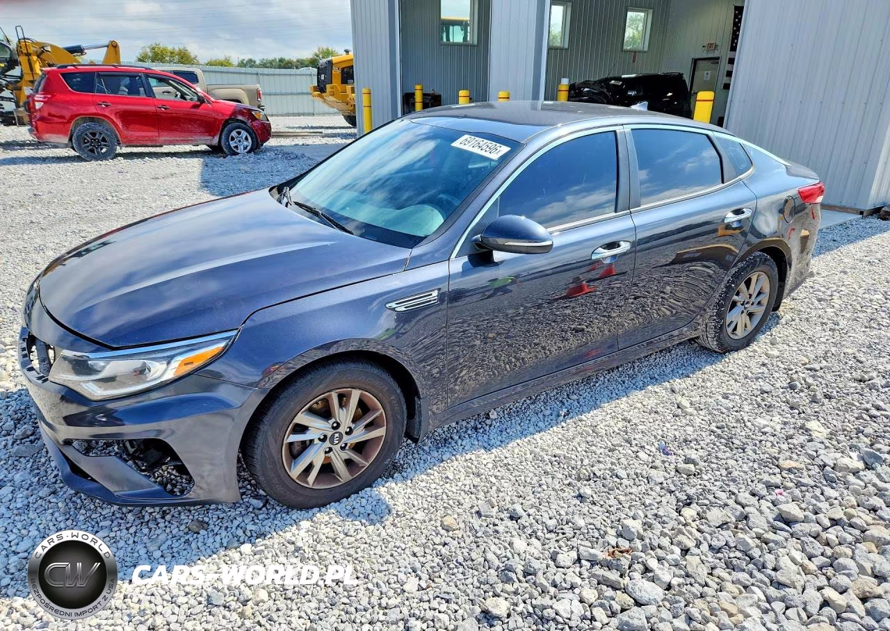 2019 Kia Optima Lx VIN:5XXGT4L30KG322951 - 1