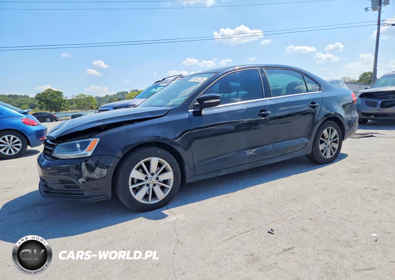 2015 Volkswagen Jetta Se VIN:3VWD07AJ1FM357837 - 1