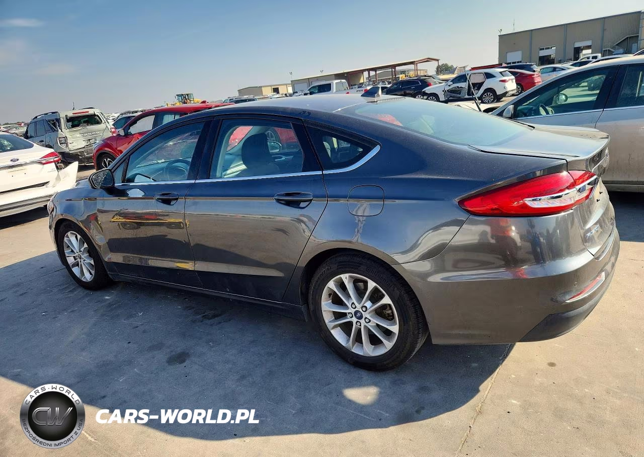2019 Ford Fusion Se VIN:3FA6P0HD8KR215521 - 2