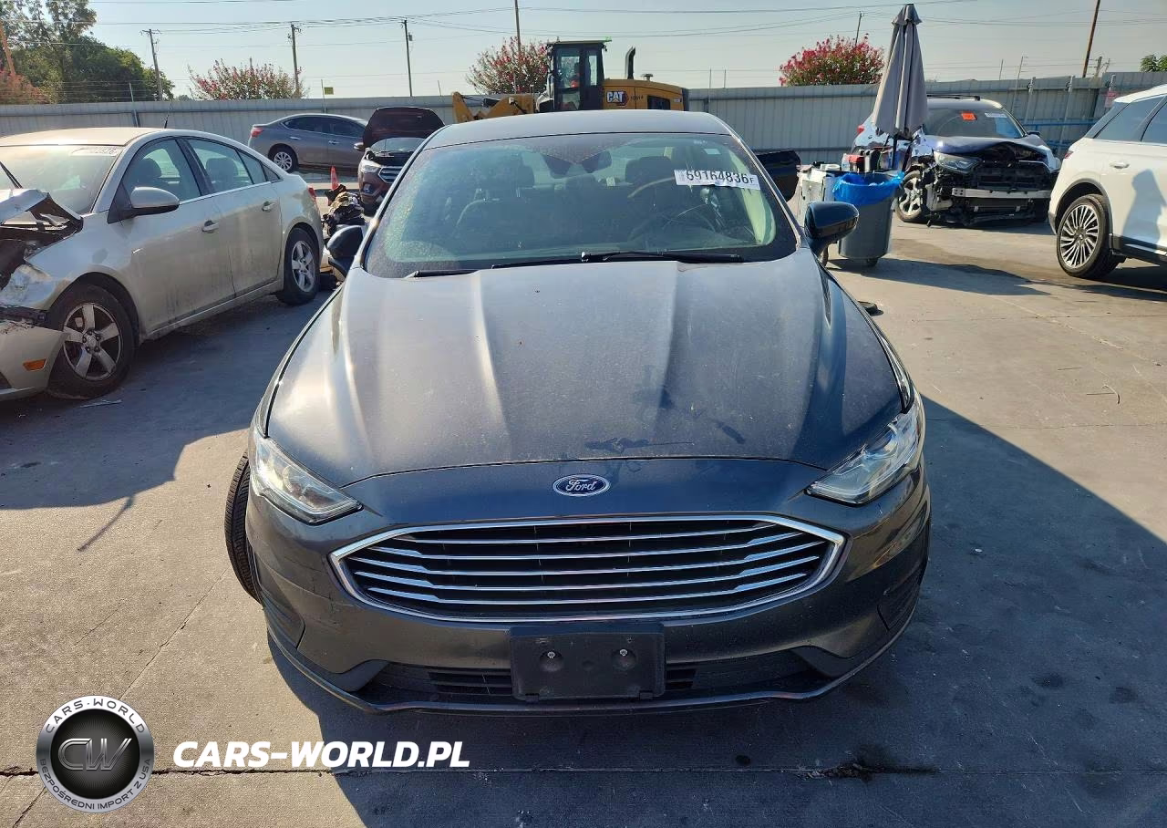 2019 Ford Fusion Se VIN:3FA6P0HD8KR215521 - 5