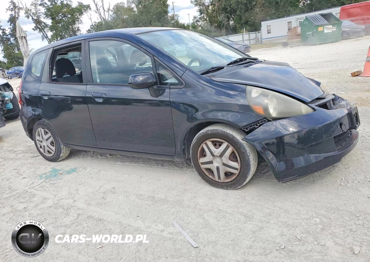 2008 Honda Fit VIN:JHMGD37458S027643 - 4