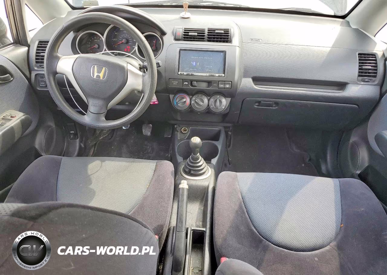 2008 Honda Fit VIN:JHMGD37458S027643 - 8
