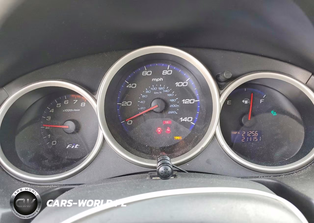 2008 Honda Fit VIN:JHMGD37458S027643 - 9