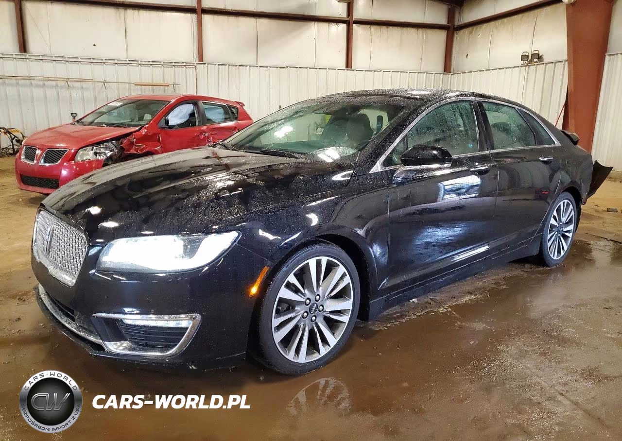 2017 Lincoln Mkz Reserve VIN:3LN6L5F92HR634843 - 1