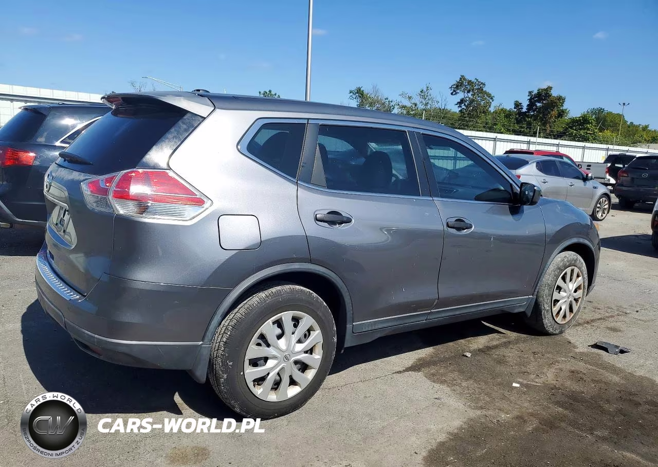 2016 Nissan Rogue S VIN:KNMAT2MT5GP601594 - 3