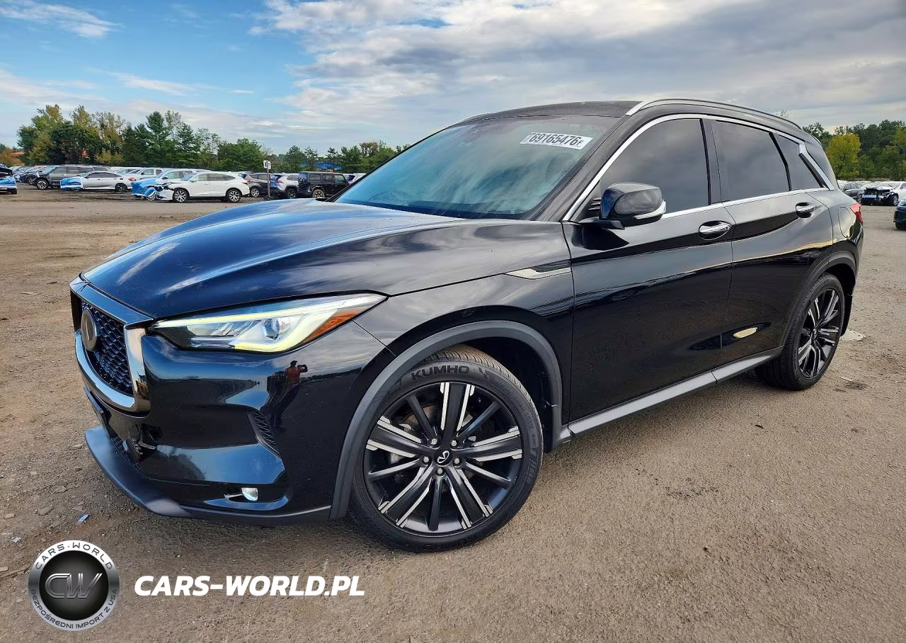 2021 Infiniti Qx50 Luxe VIN:3PCAJ5BBXMF121638 - 1