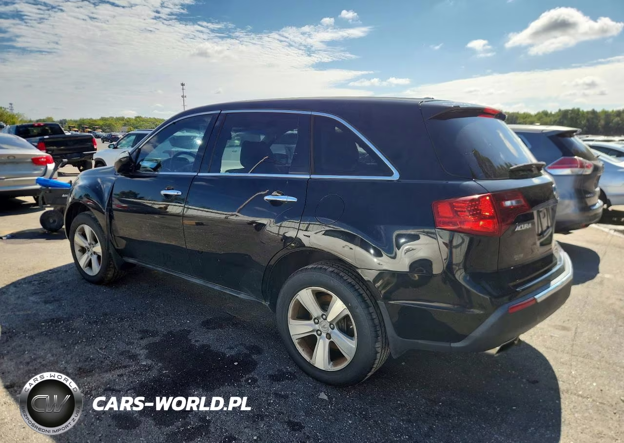 2011 Acura Mdx VIN:2HNYD2H26BH529566 - 2
