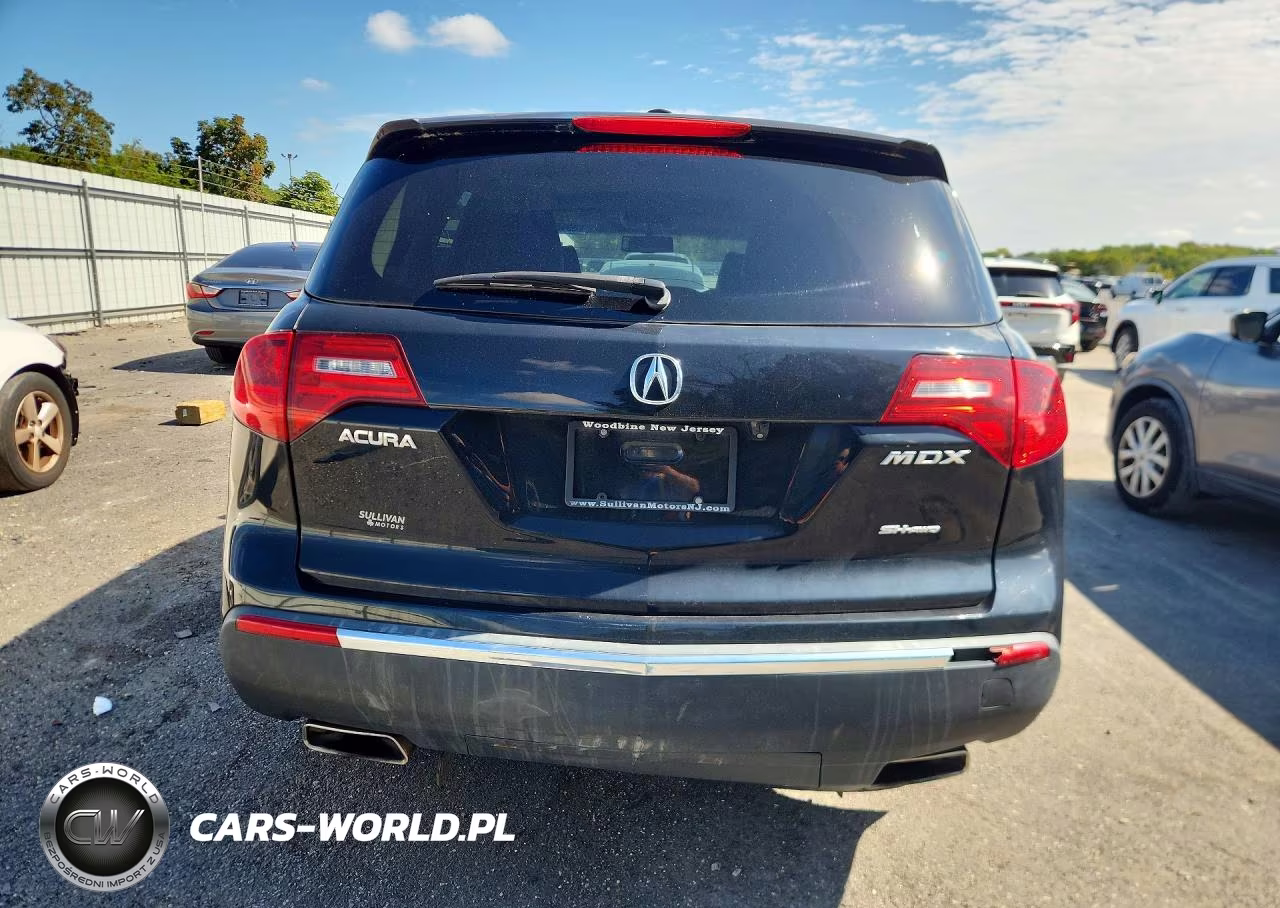 2011 Acura Mdx VIN:2HNYD2H26BH529566 - 6