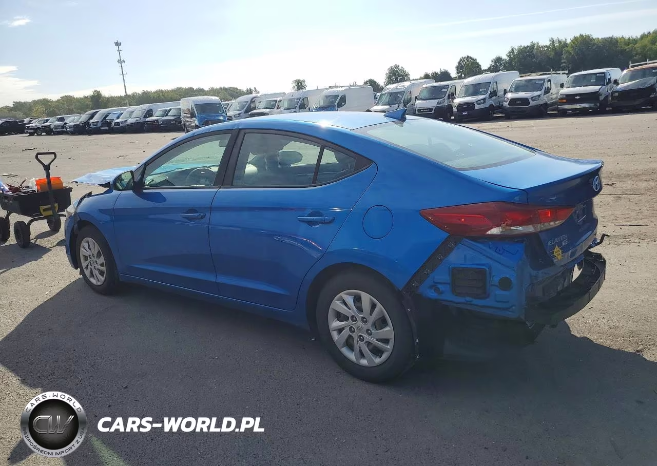 2017 Hyundai Elantra Se VIN:KMHD74LF3HU136269 - 2