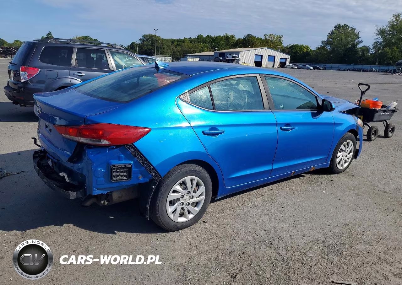 2017 Hyundai Elantra Se VIN:KMHD74LF3HU136269 - 3