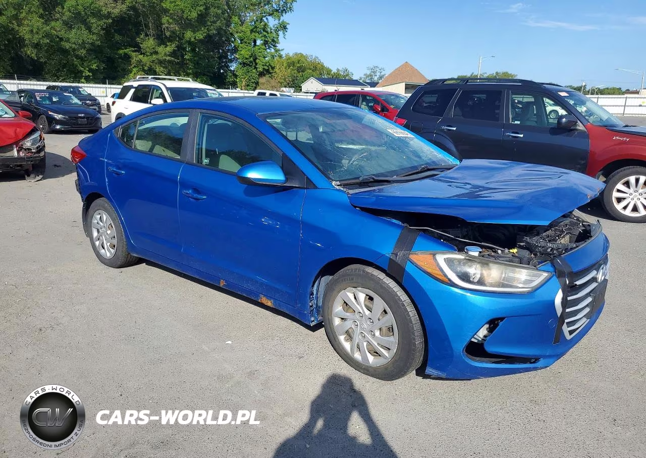 2017 Hyundai Elantra Se VIN:KMHD74LF3HU136269 - 4
