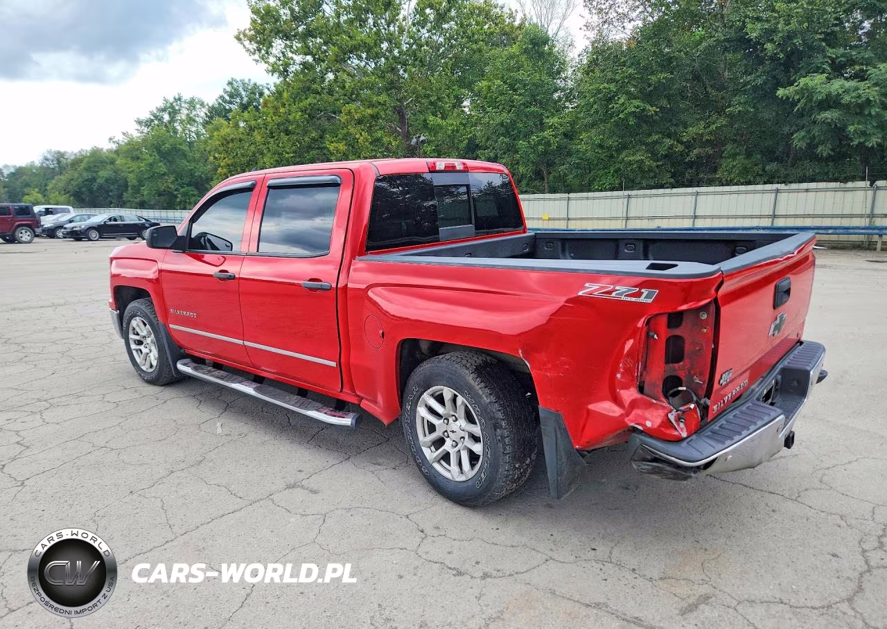 2014 Chevrolet Silverado K1500 Lt VIN:3GCUKREC9EG205323 - 2