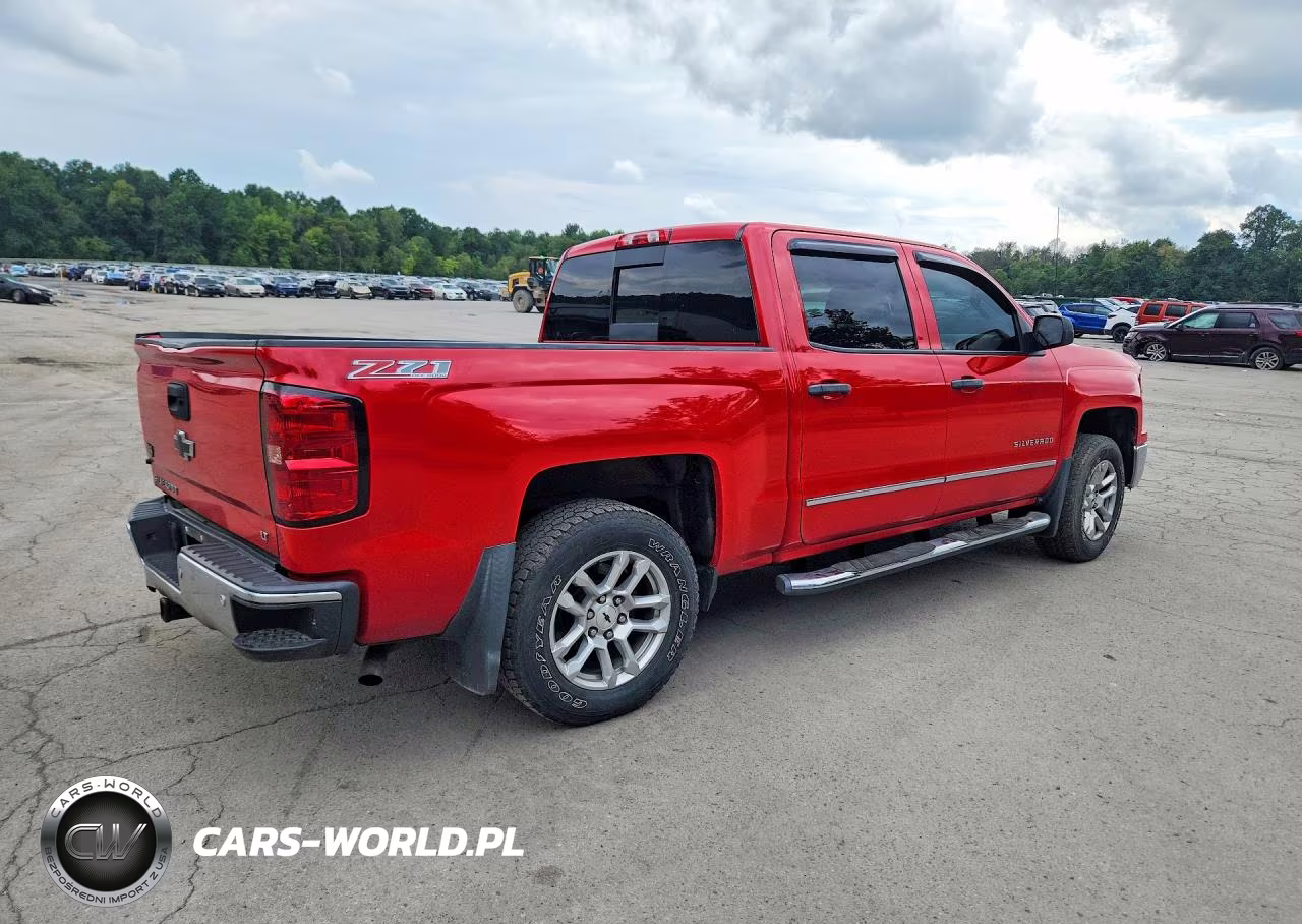 2014 Chevrolet Silverado K1500 Lt VIN:3GCUKREC9EG205323 - 3