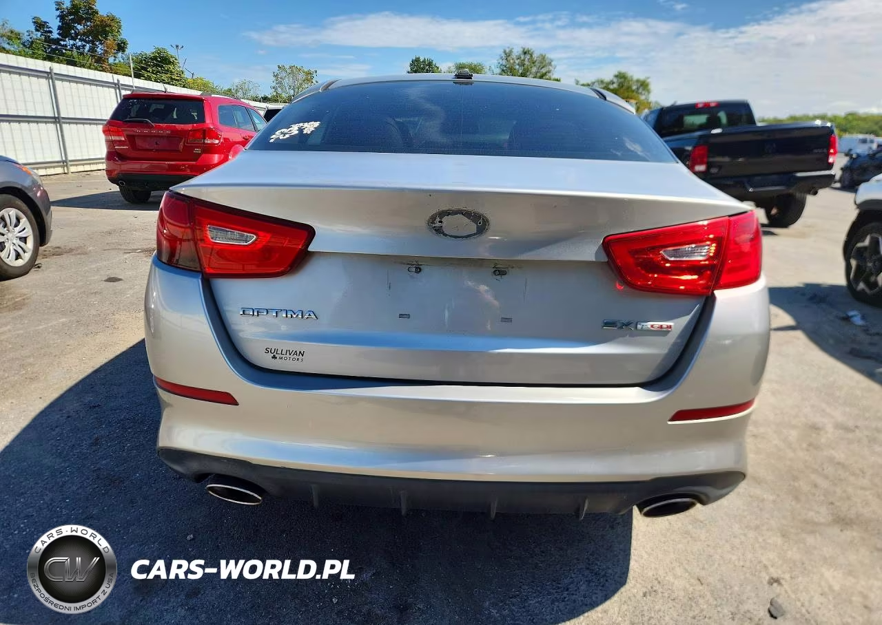 2014 Kia Optima Sx VIN:5XXGR4A62EG336043 - 6