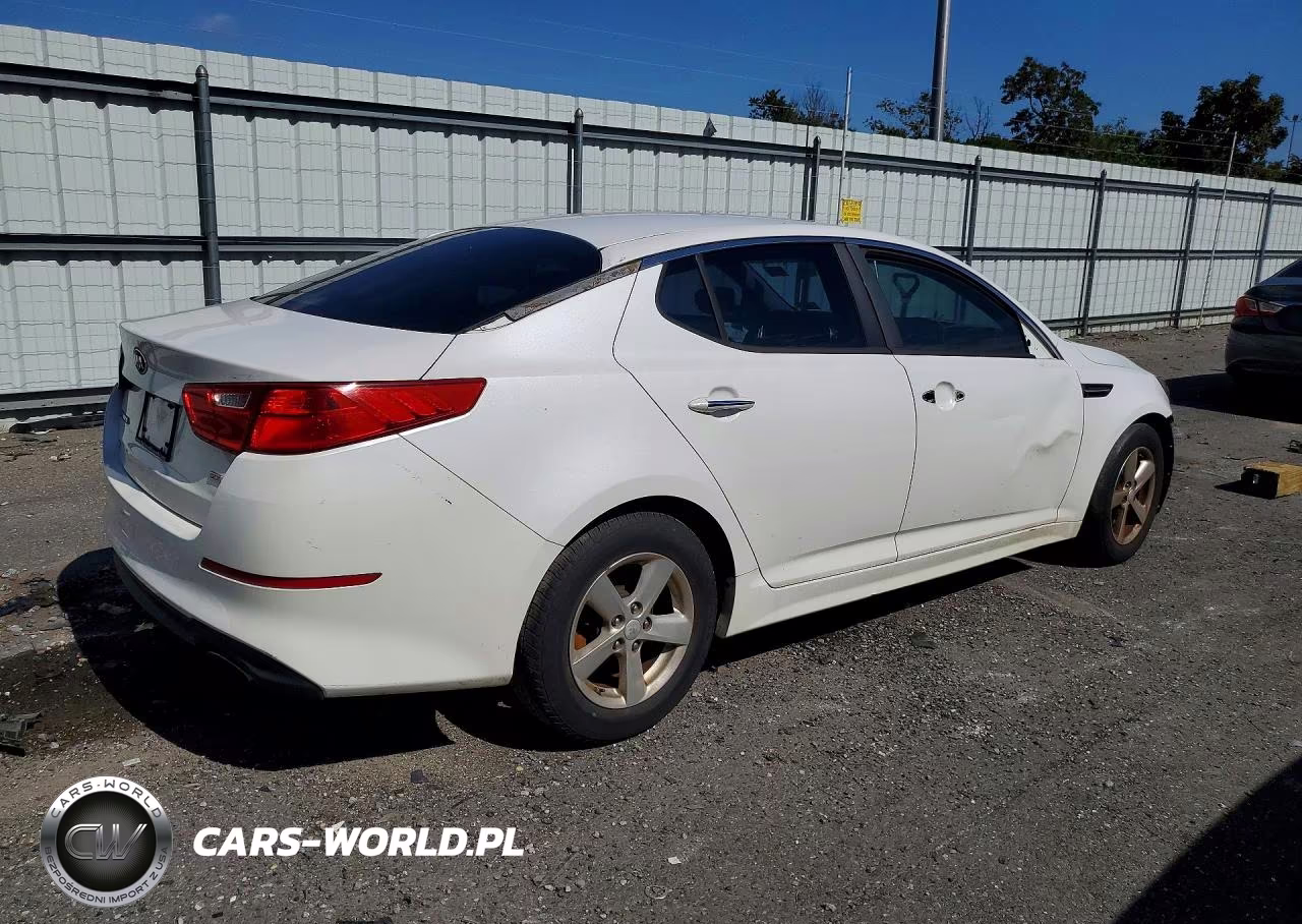 2015 Kia Optima Lx VIN:KNAGM4A70F5648324 - 3
