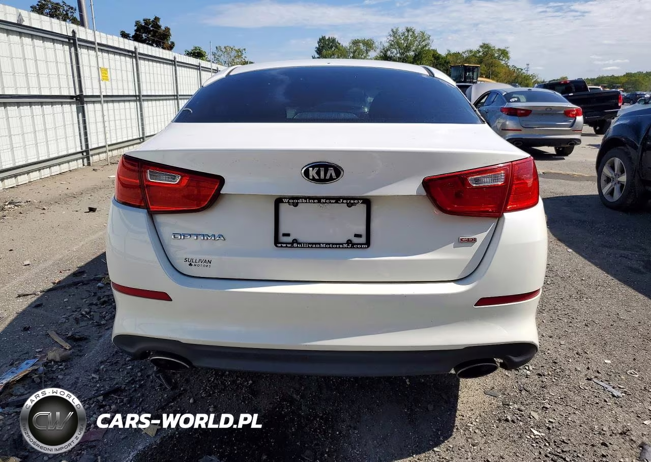 2015 Kia Optima Lx VIN:KNAGM4A70F5648324 - 6