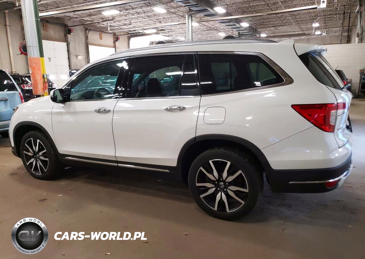 2021 Honda Pilot Touring VIN:5FNYF6H66MB020967 - 2