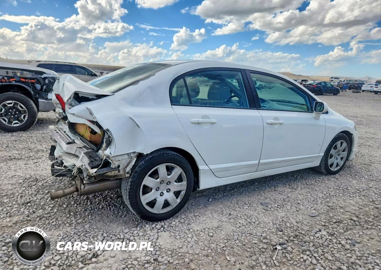 2010 Honda Civic Lx VIN:19XFA1F50AE031483 - 3