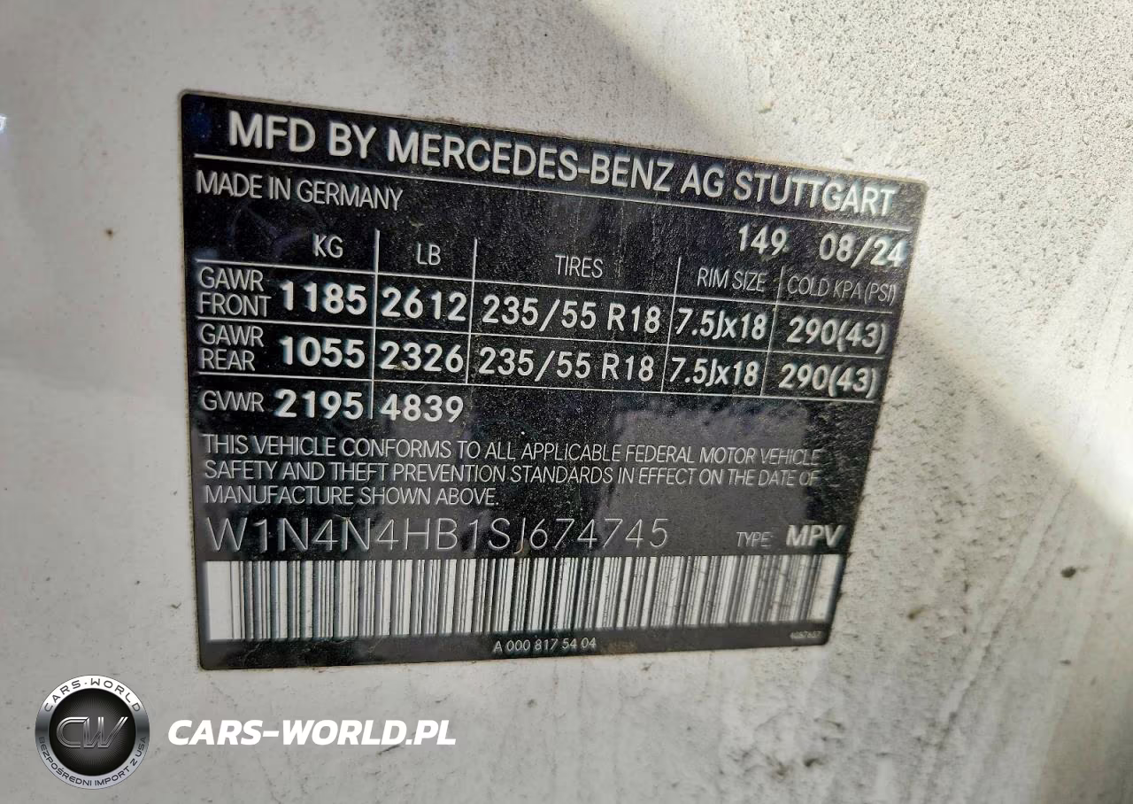 2025 Mercedes-Benz Gla 250 4Matic VIN:W1N4N4HB1SJ674745 - 14