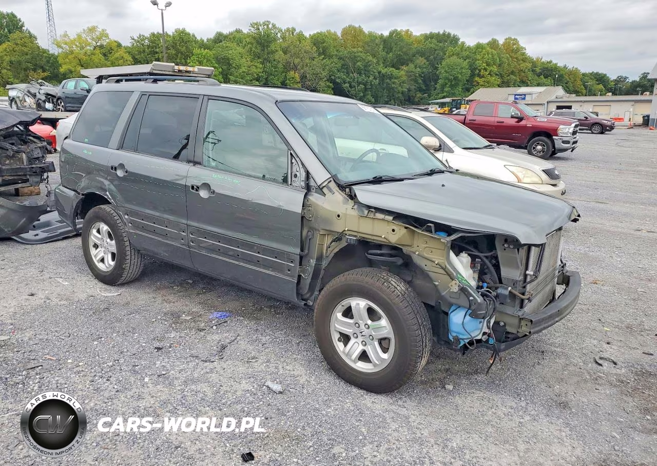 2008 Honda Pilot Vp VIN:5FNYF18248B046814 - 4
